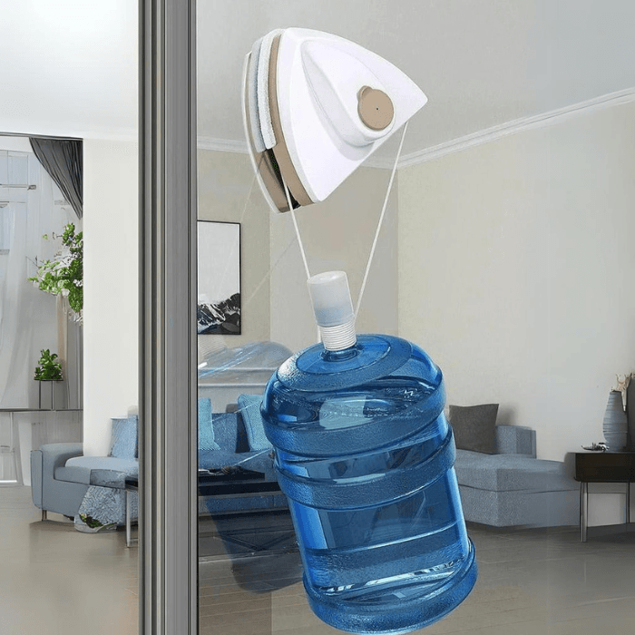 Limpador de Vidros Magnético Dupla Face Buzz - Glass Master