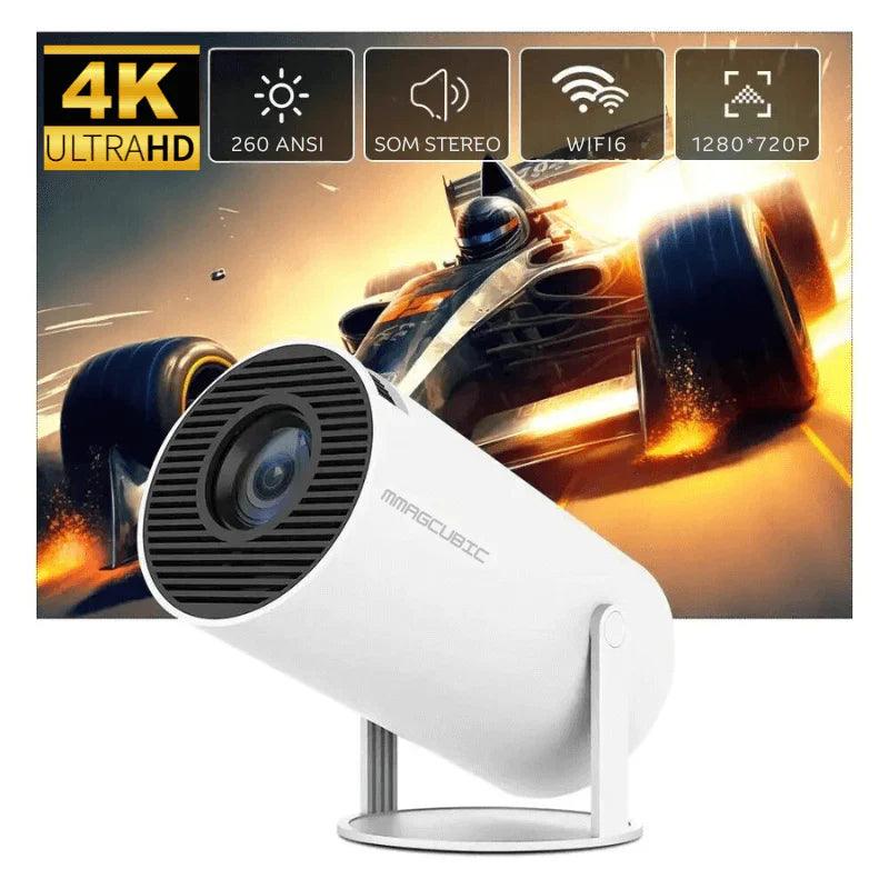 Projetor Smart Home Cinema 4K Buzz | Android com WIFI - Envio Imediato