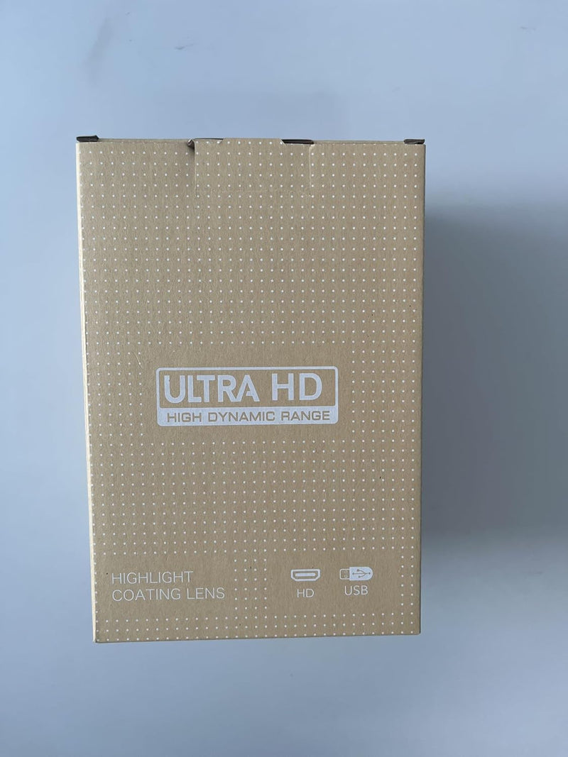 Salange HY300 Mini Projetor Portatil, 5G WiFi 6 Bluetooth 5.0, Smart Projetor Android 11, 8500 Lumens Proyetor LED 4K 1080P Full HD Suporte (EU Plug)